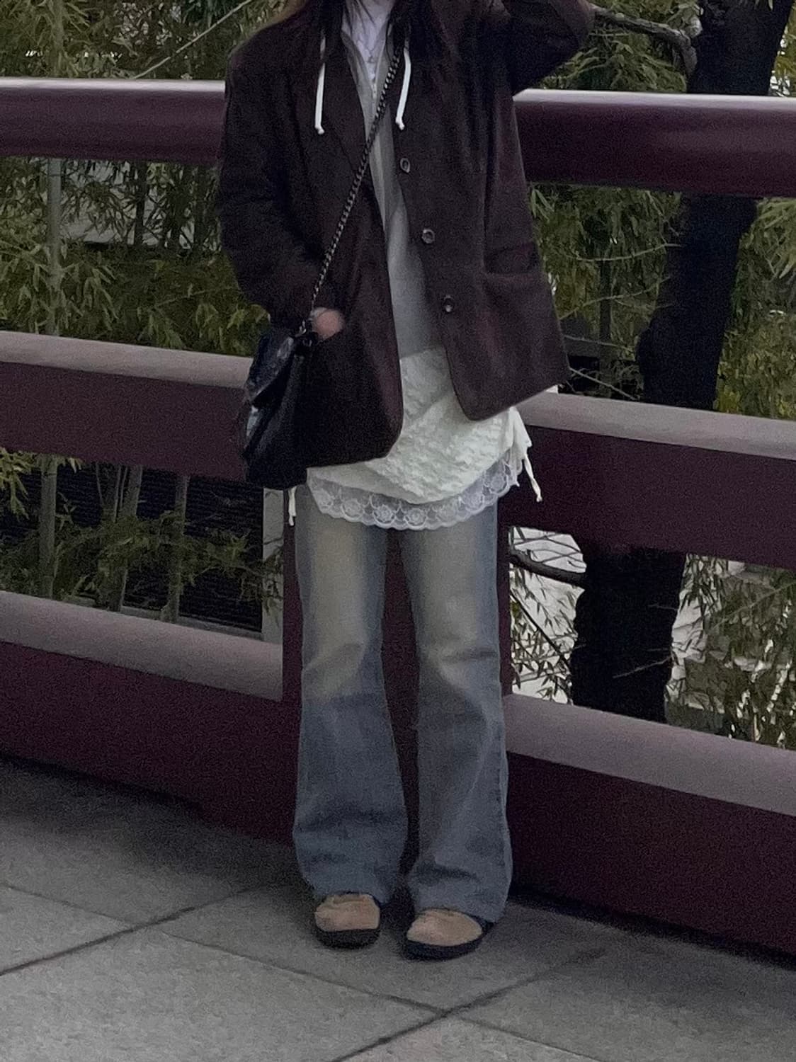 레이스 레이어드 스커트 상품이미지1