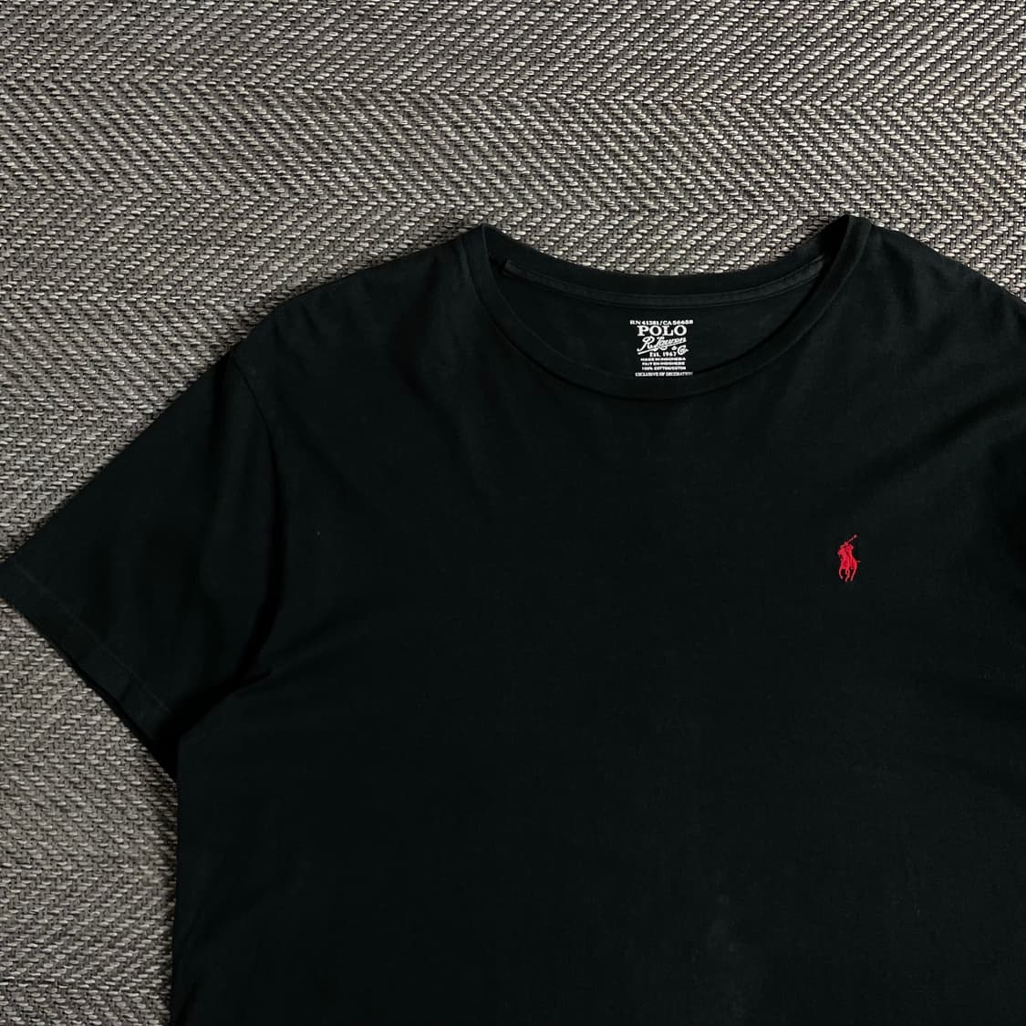 폴로 랄프로렌 포니 블랙 박시핏 티셔츠o 2932 상품이미지3