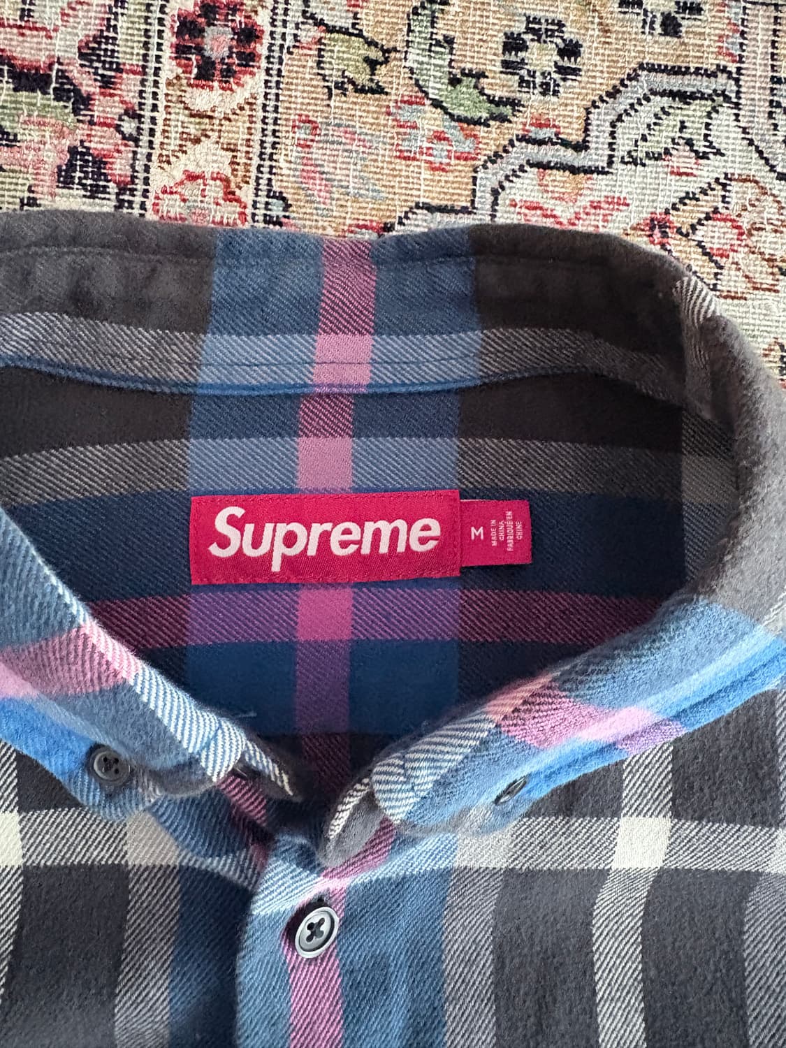 슈프림 플라넬 셔츠 상품이미지2