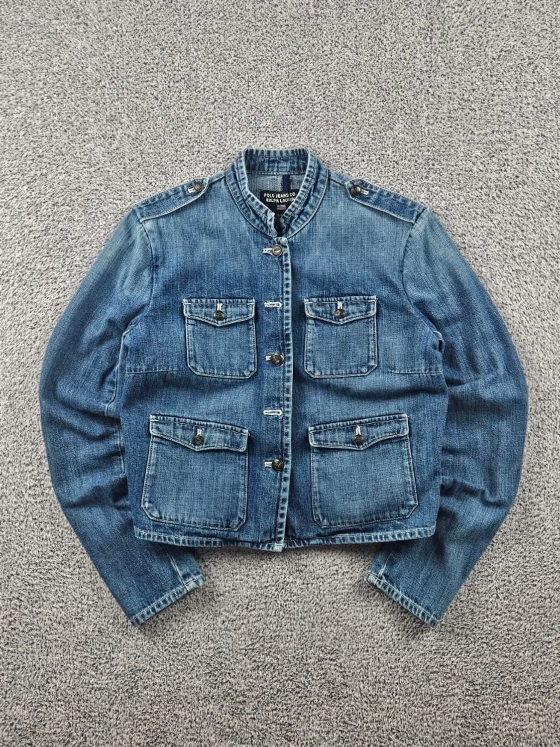 폴로 진스 컴퍼니 포켓 유틸리티 데님 자켓 ( S ) / 7986 상품이미지1