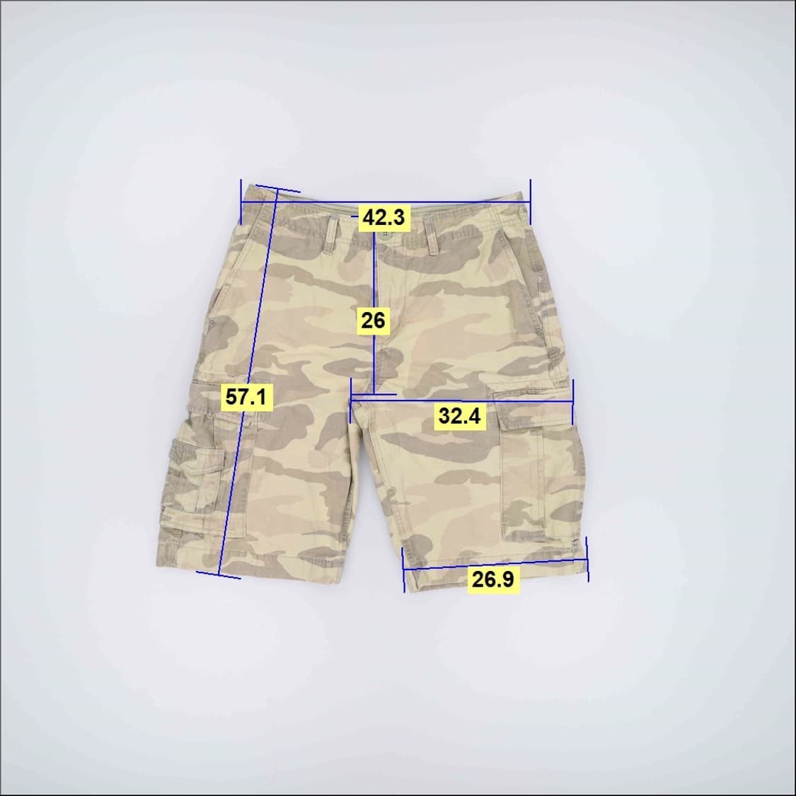 31 갭 카모 버뮤다 팬츠 반바지 0420H1 상품이미지7