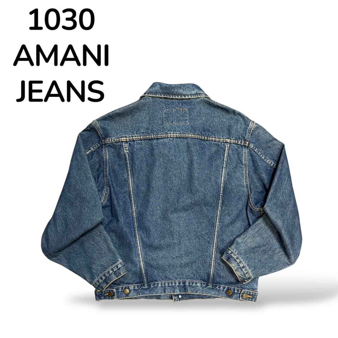 아르마니 데님 청자켓 M 상품이미지3