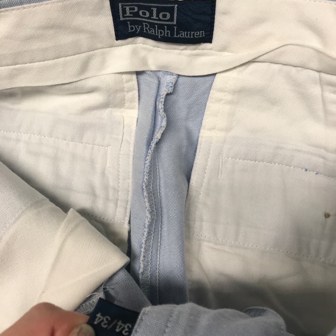 폴로 랄프로렌 치노 팬츠 스카이블루 34/34 상품이미지6