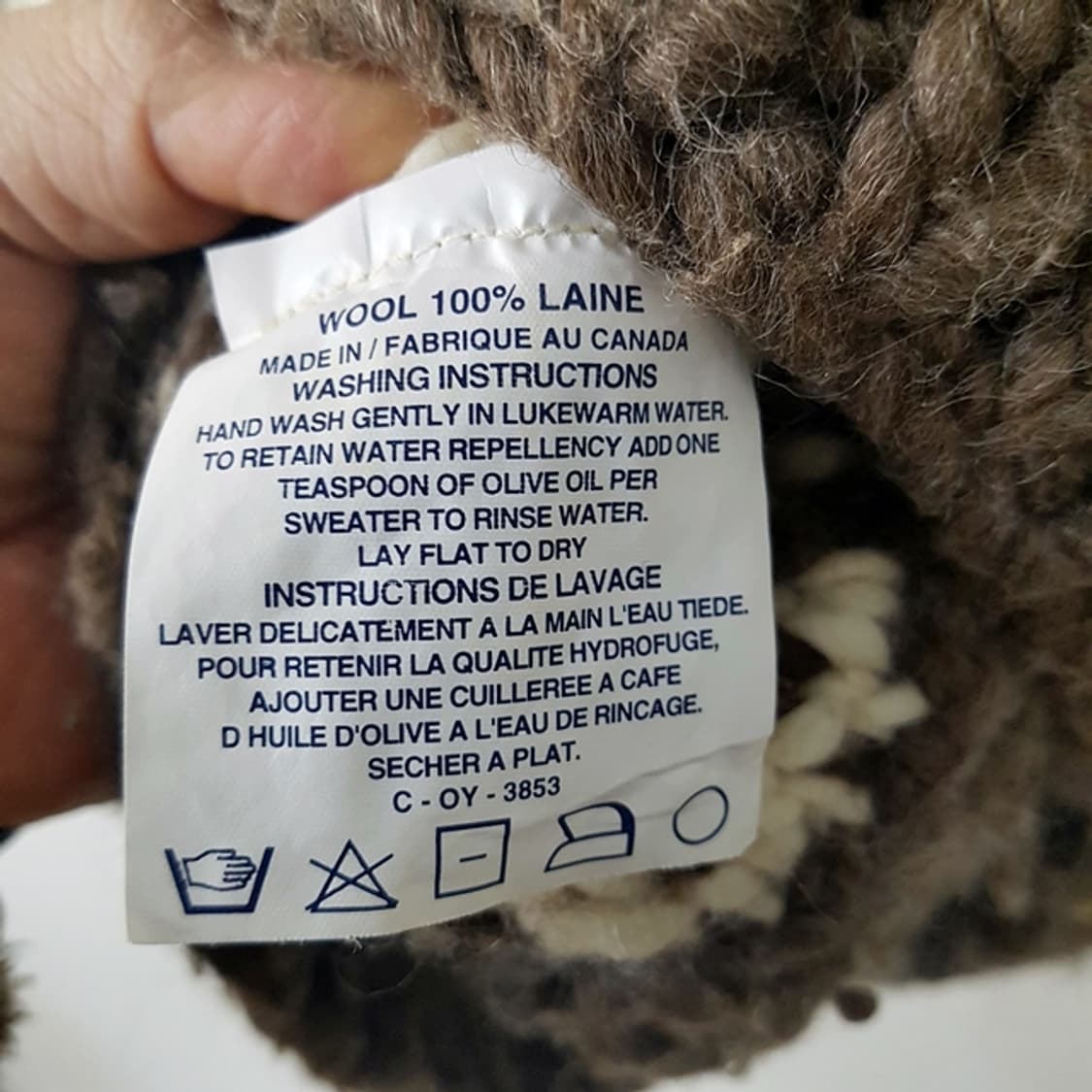 KANATA 코위찬 헤비 울 니트 자켓 상품이미지4