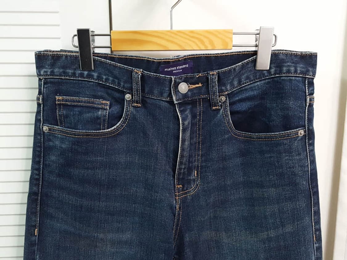 무신사스탠다드 kipas 프리미엄 진청바지 32 상품이미지2