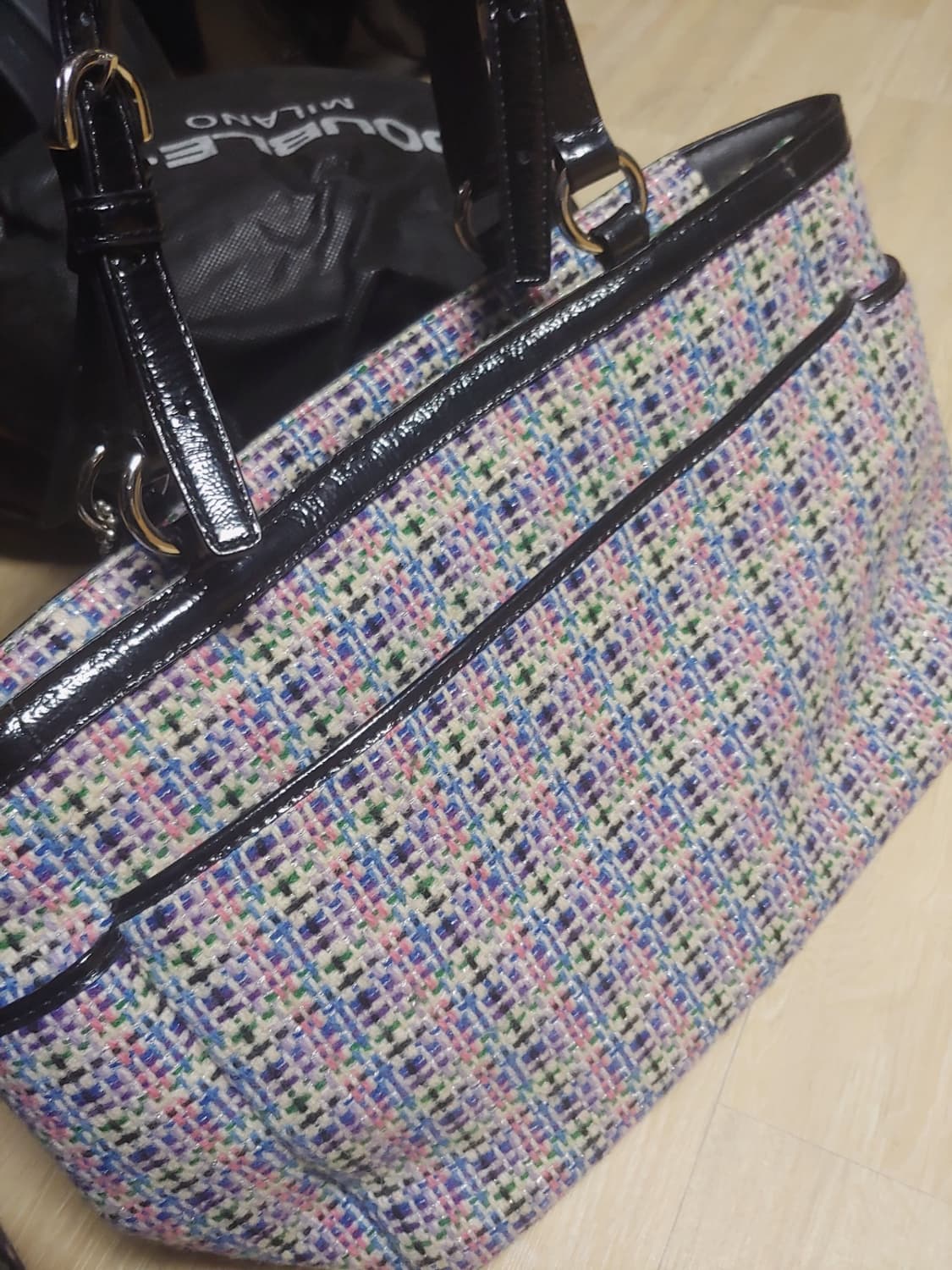 코치 트위드백 멀티컬러 m 상품이미지1