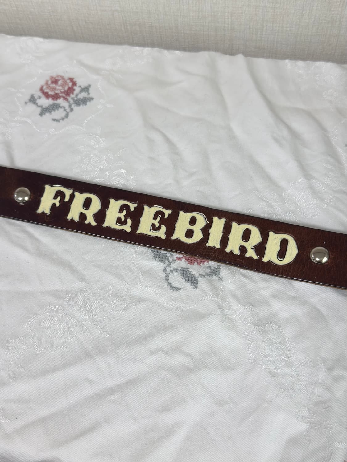 USA 볼드 루프 FREEBIRD 헤비 레더 웨스턴 벨트 상품이미지1