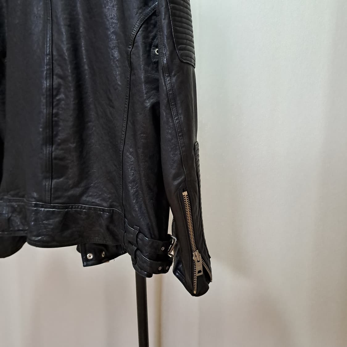 (택포) 프섬 스타일 이태리 양가죽 바이커 자켓 100-105 B145 상품이미지6