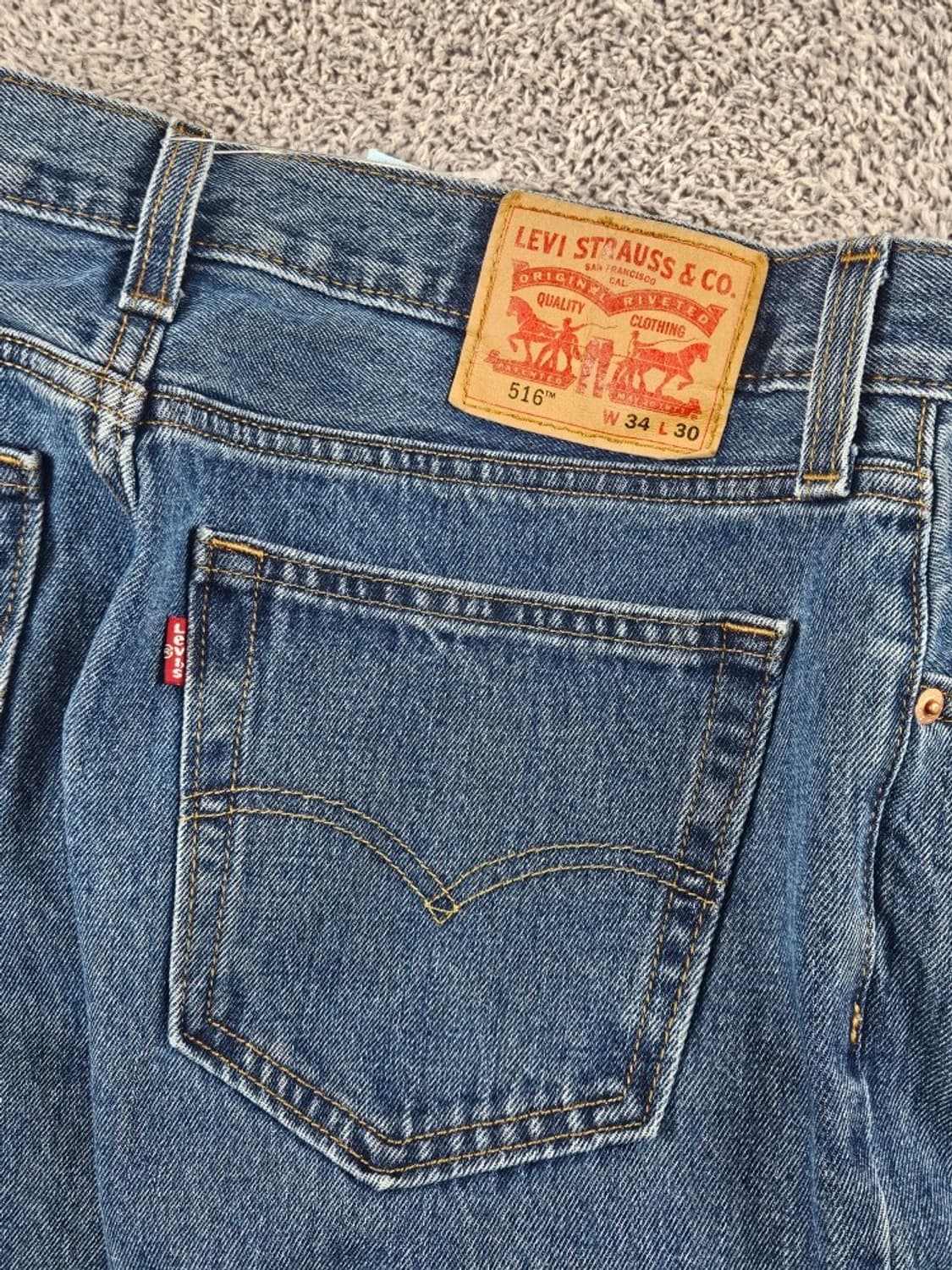리바이스 516 데님 진 팬츠 ( 34X30 ) / 11333 상품이미지8