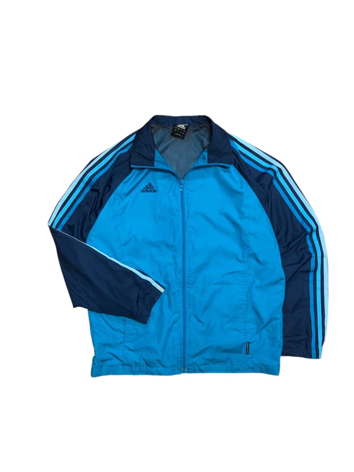 아디다스 네이비 블루 그라데이션 바람막이 져지 상품이미지2