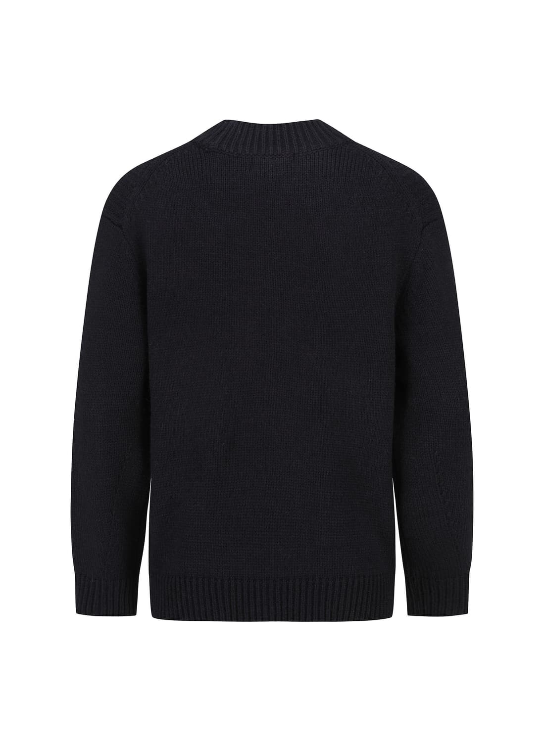 (새상품)앤드지 블랙 청키 모크넥 니트 L 상품이미지2