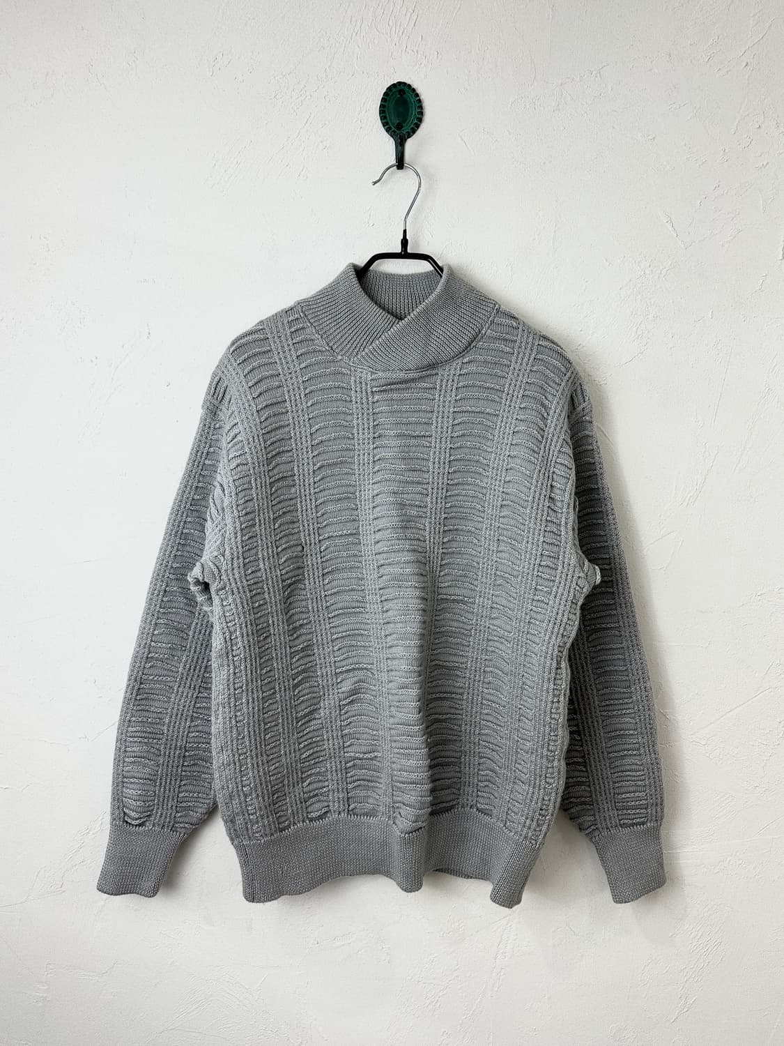 Ir a pie 3D 패턴 니트 (MADE IN JAPAN) 상품이미지1