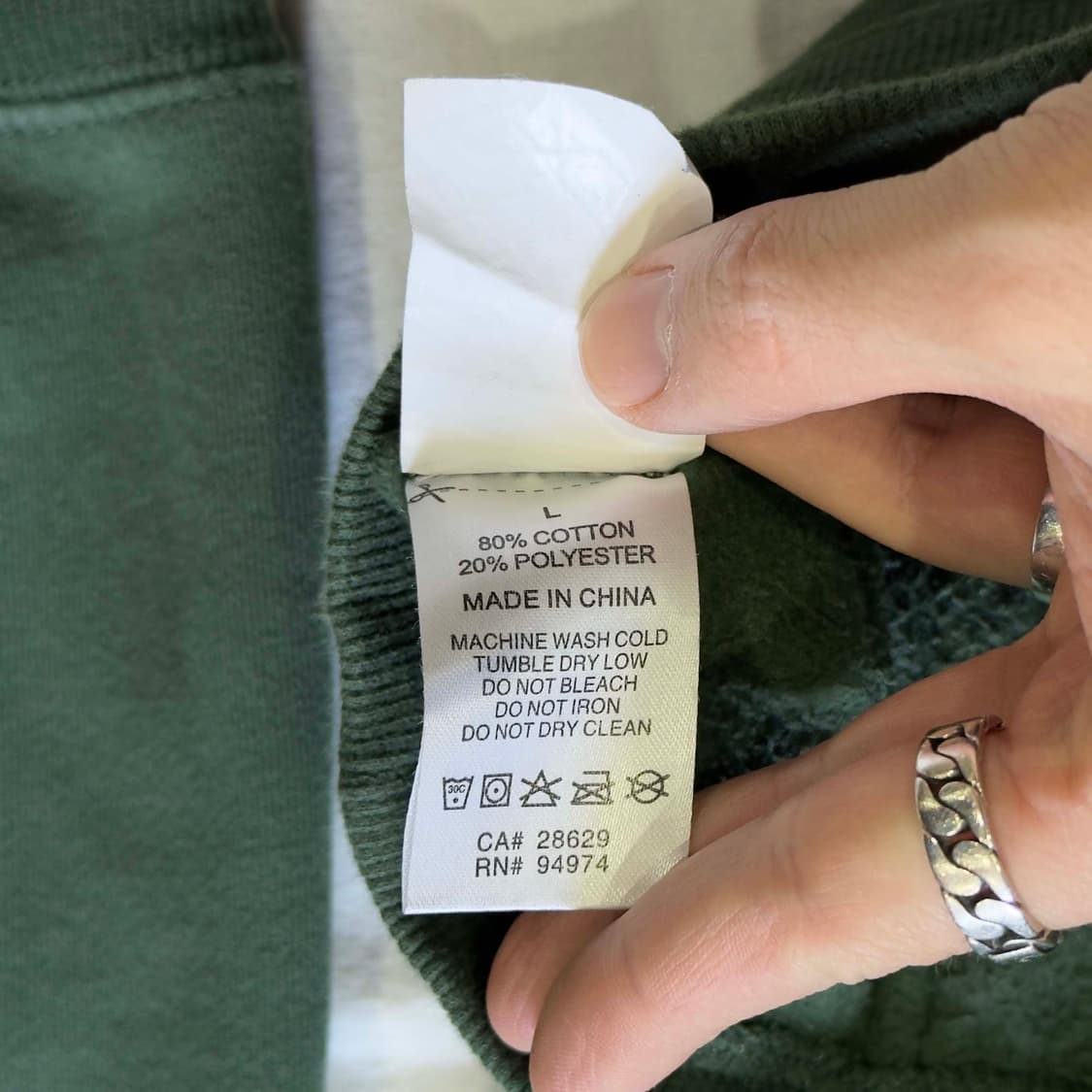 스투시 로고 후드 티셔츠 상품이미지6