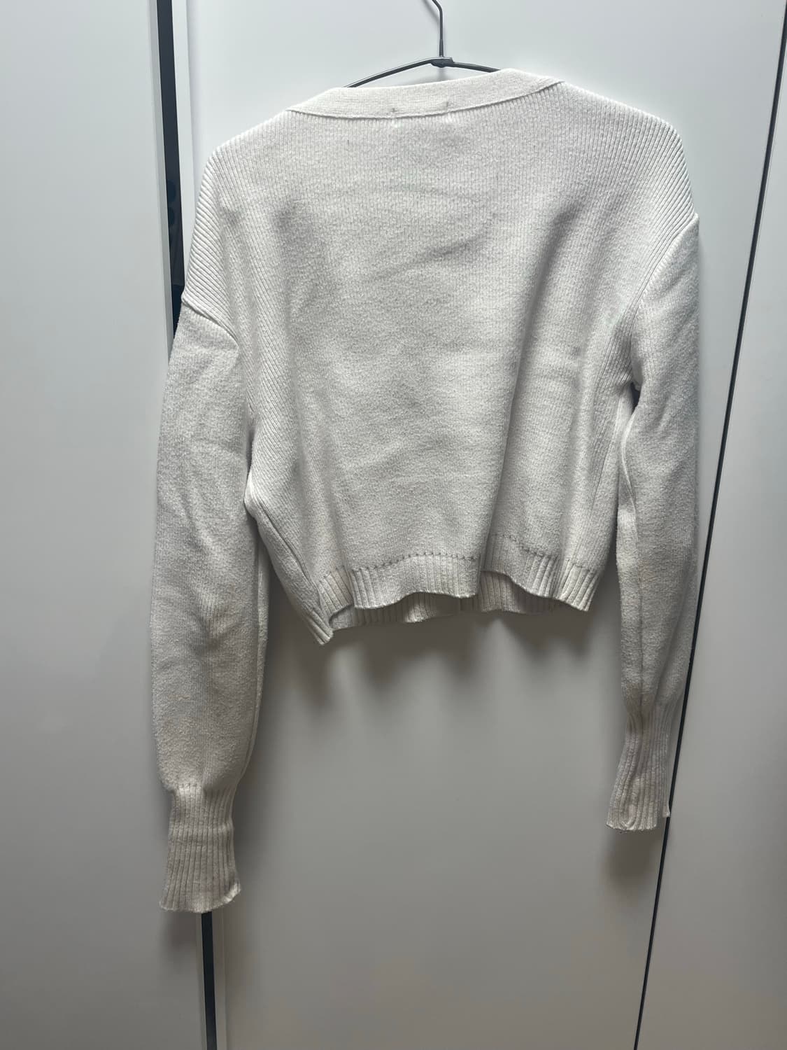 본 가디건 화이트 상품이미지5