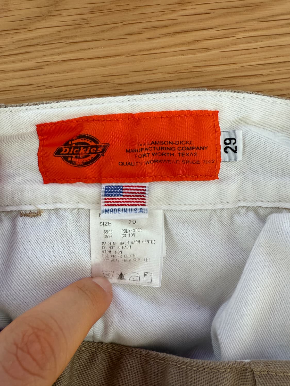 미제 올드 디키즈(Diekies) 치노 팬츠(U.S.A, TALON ZI 상품이미지8