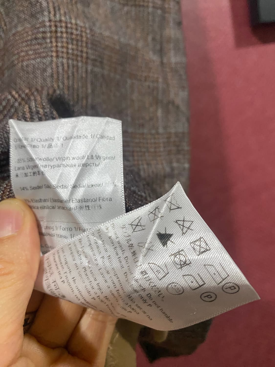 에스카다 체크 스커트 38사이즈 상품이미지6