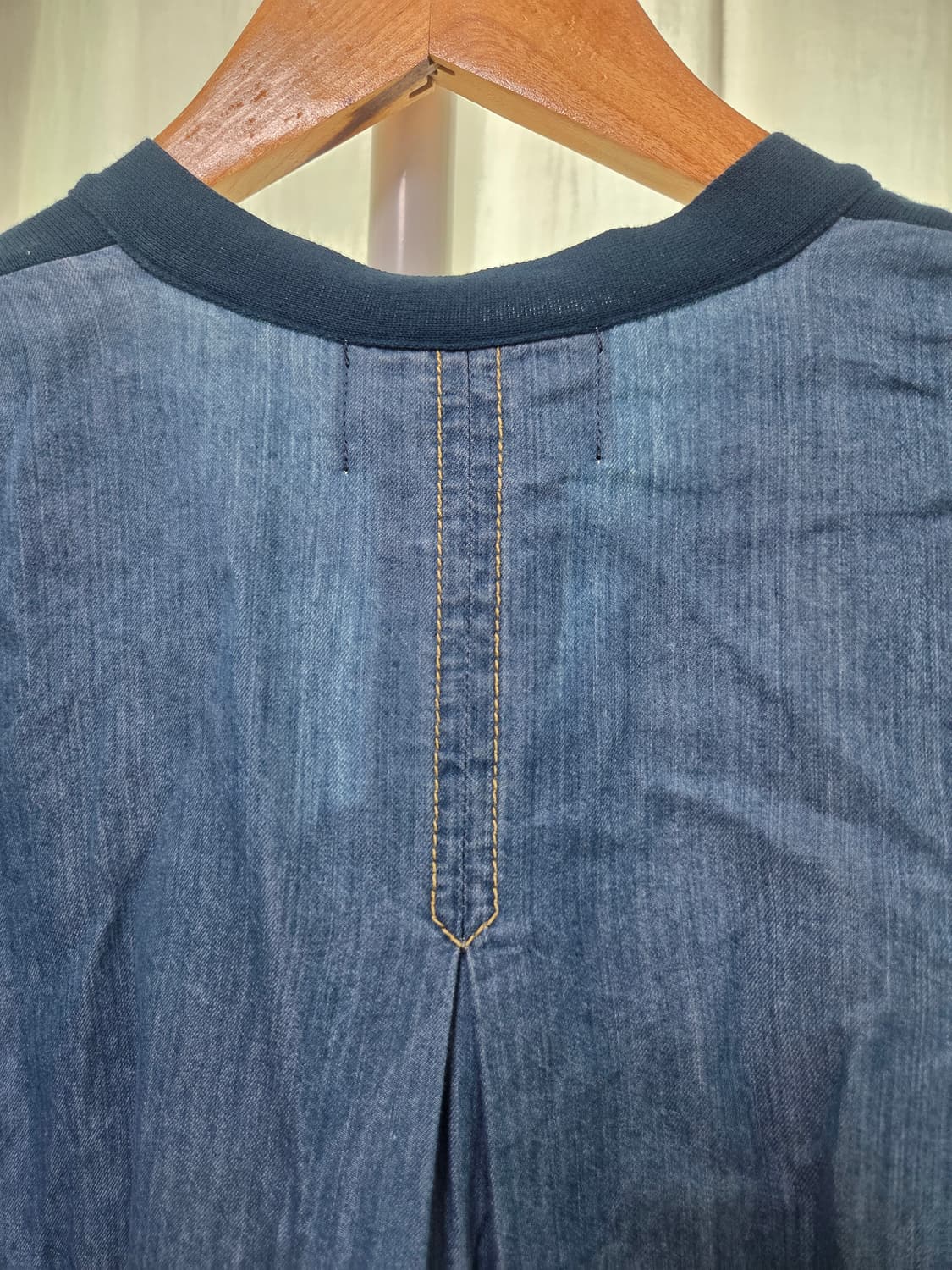 히스테릭글래머 샴브레이 믹스 롱 가디건 상품이미지6