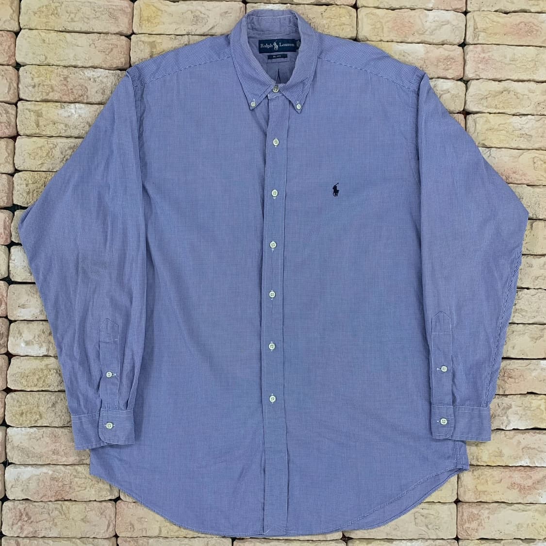 [L] 랄프로렌 폴로 핀체크 셔츠 블레이크 상품이미지2