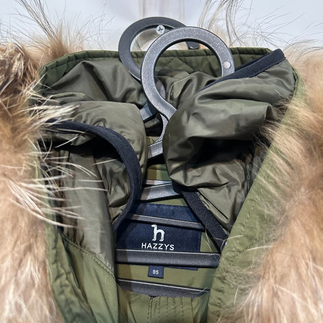 헤지스 남성 구스다운 야상 패딩 95  상품이미지2