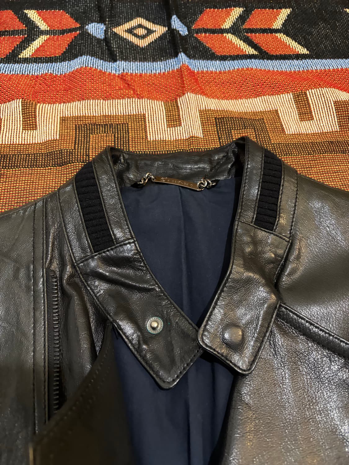 95) 지오송지오 산양가죽 더블라이더 자켓 상품이미지3