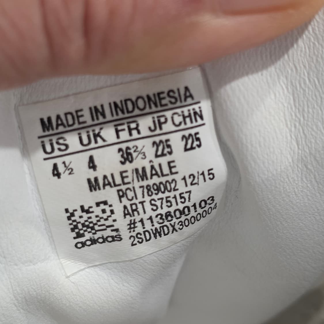 6a-7:아디다스 슈퍼스타 파이톤 패턴 화이트 블랙(225)-세탁 상품이미지10