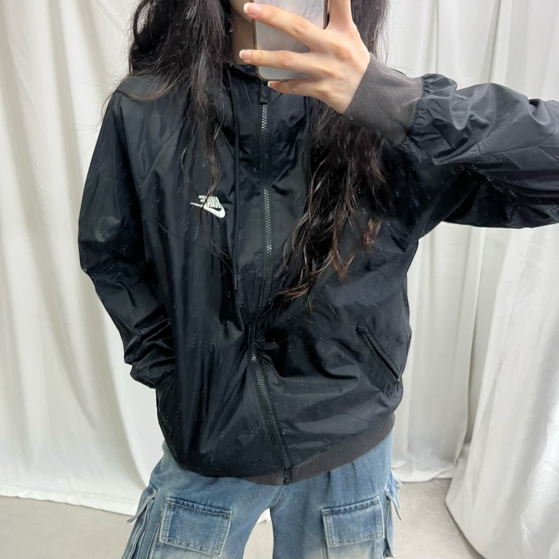 Nike black windrunner jacket 상품이미지3
