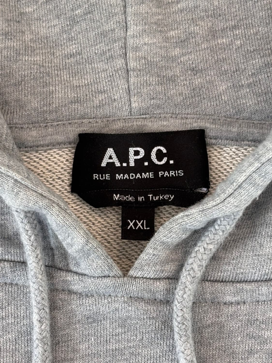 Vintage A.P.C Sweat Hood 상품이미지5