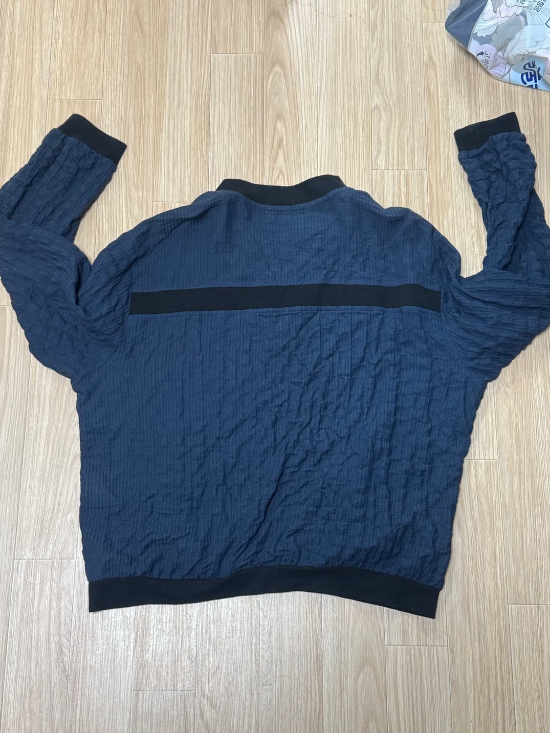 해칭룸 아카이브 풀오버 셔츠 네이비 상품이미지2