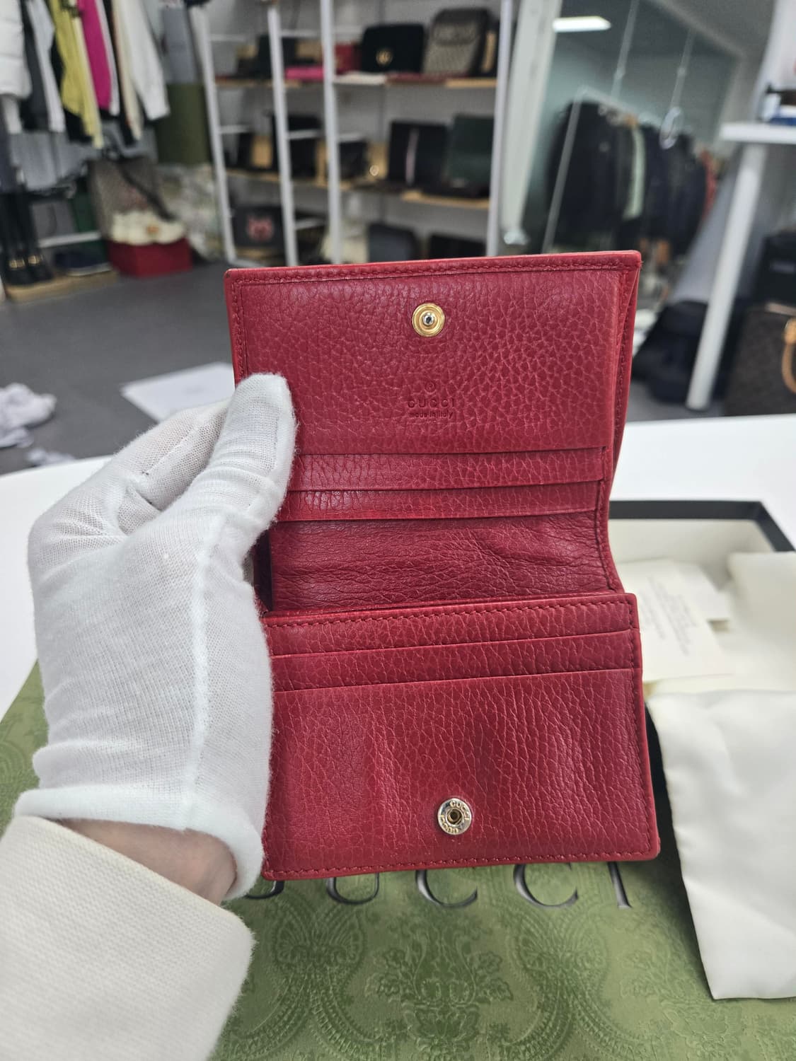[50%세일] 구찌 마몬트 GG 반지갑 상품이미지5