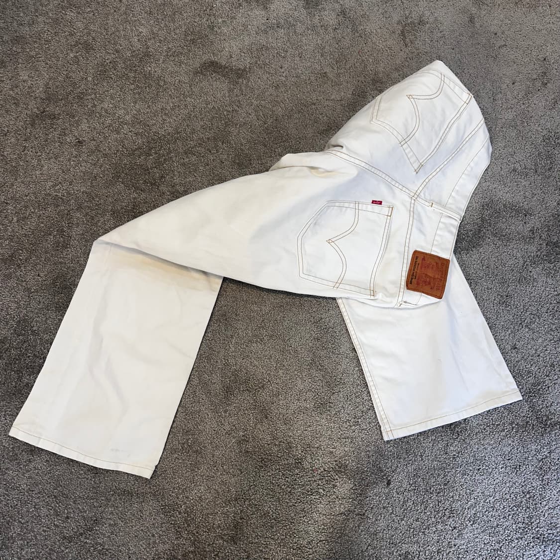 리바이스 화이트 부츠컷(34) 상품이미지1