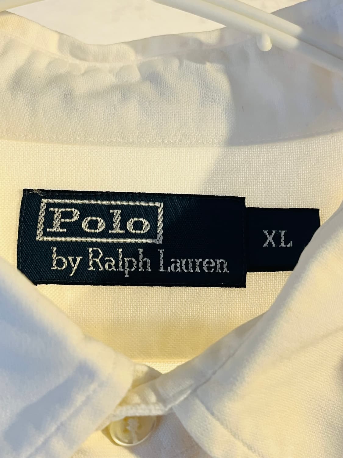 폴로 랄프로렌 로잉 엠블럼 옥스포드 셔츠 (XL) 상품이미지3