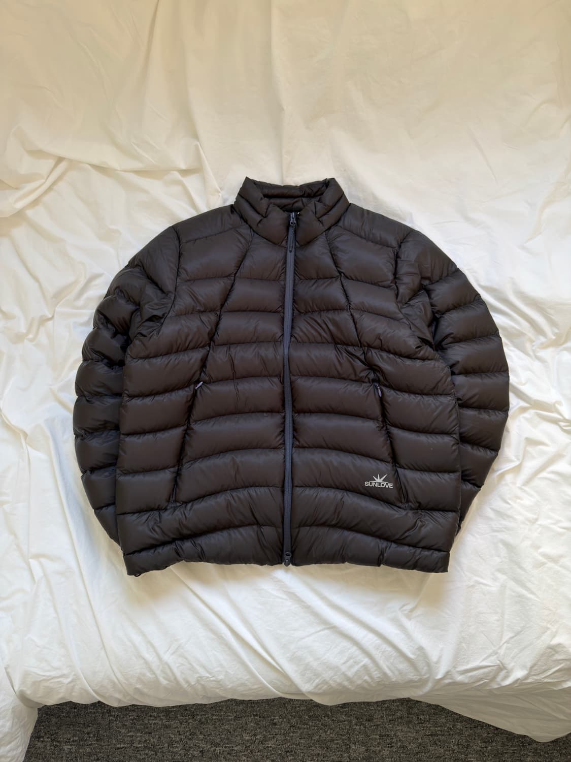 sunlove 플라이 라이트 다운 경량패딩 / 차콜 상품이미지1
