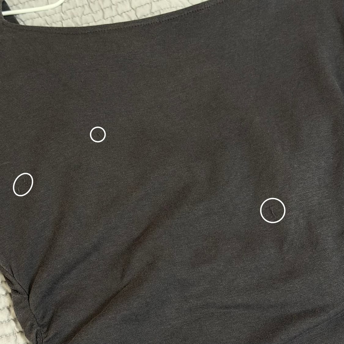 tanger 탠저 루디아 후디 드레스 원피스 숏 차콜 상품이미지6