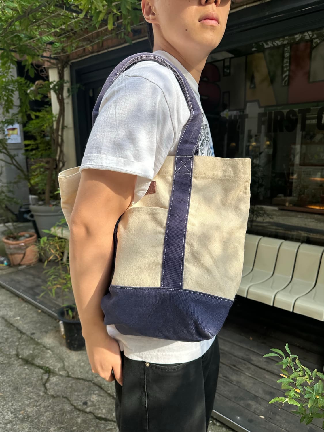 Nikon logo cotton tote bag 상품이미지3