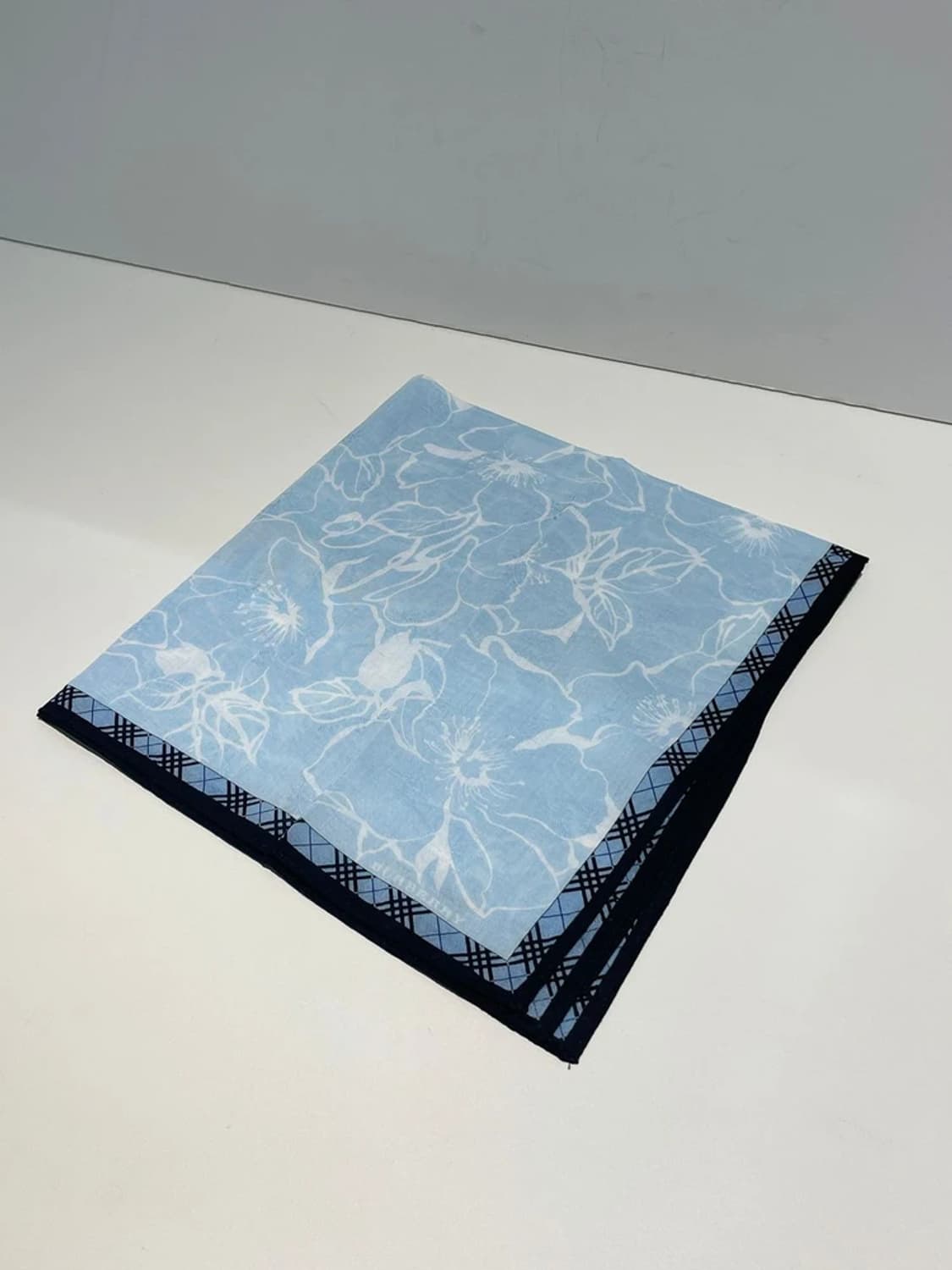 버버리 00s 시그니처 재팬 네이처 쁘띠 반다나 손수건 A1218 상품이미지3