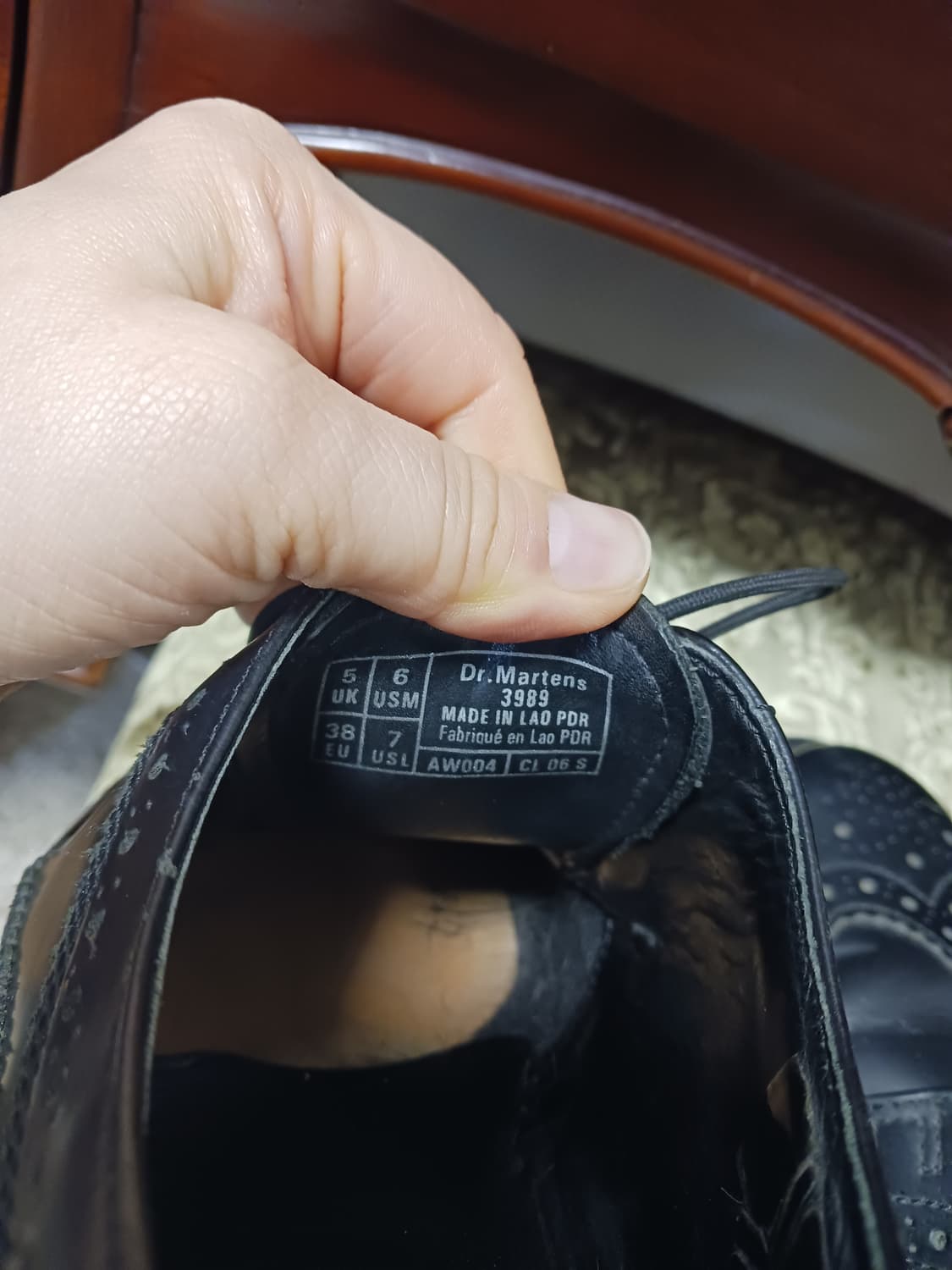 닥터마틴 3989 브로그 윙팁 상품이미지4
