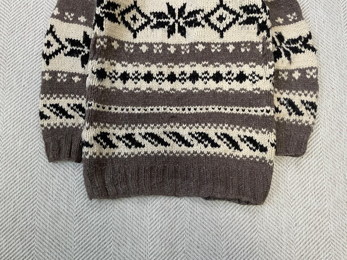 카나타 코위찬 노르딕 패턴 후드 니트 가디건 J03587 상품이미지7