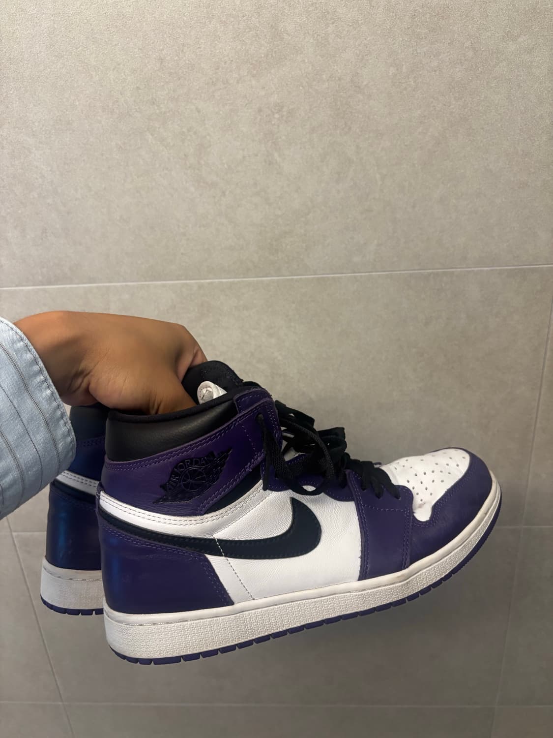 280) 나이키 조던1 레트로 하이 OG 코트퍼플 2020 상품이미지1
