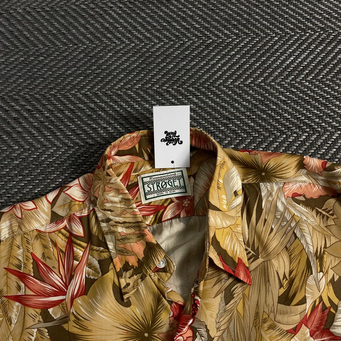 USA 오리지날 빈티지 하와이안 셔츠o 3887 상품이미지5