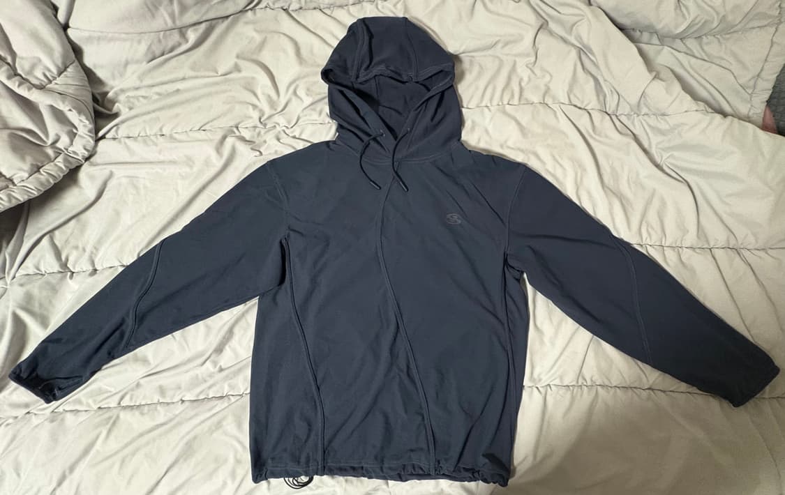 산산기어 롱슬리브 후디 네이비 1사이즈 상품이미지1