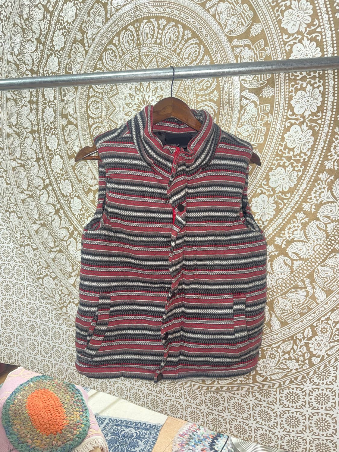 Ugiz 빈티지 에스닉 패딩조끼  상품이미지2