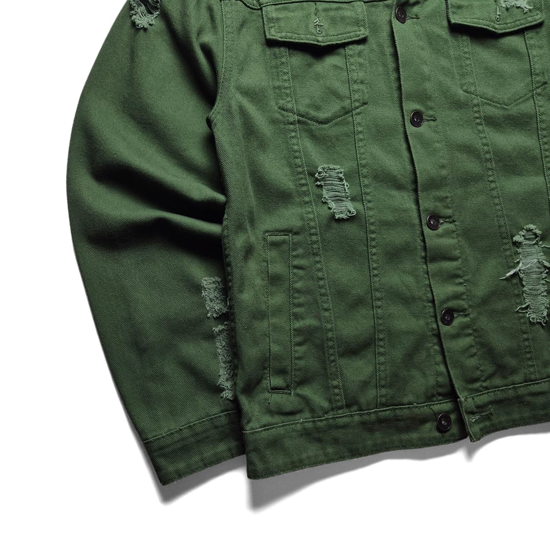 [S] 코튼온 스눕독패널 데님 트러커 자켓 상품이미지5