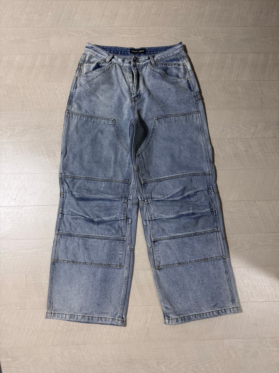 베이컨트아카이브 바논 카펜터 데님 라이트블루 M 상품이미지1