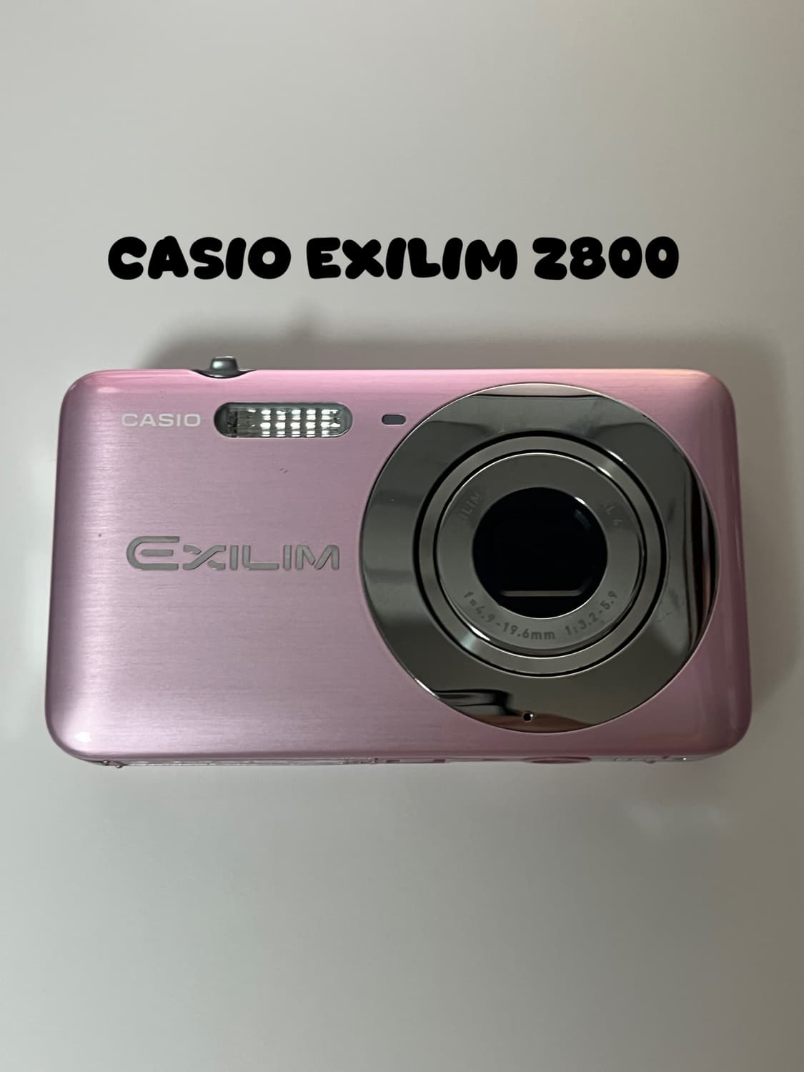 카시오 엑슬림 Casio exilim z800 핑크 풀박스(작례 O) 상품이미지1