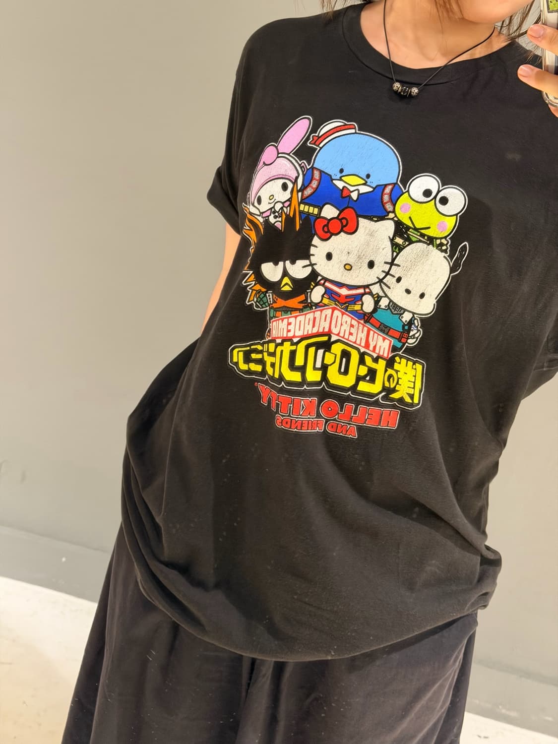 나의 히어로 아카데미아 X 산리오 반팔티 상품이미지3