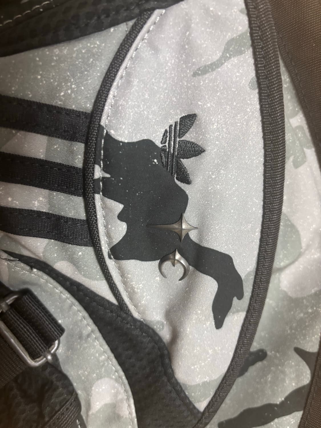 아디다스 x 떠그클럽 백 블랙 상품이미지3