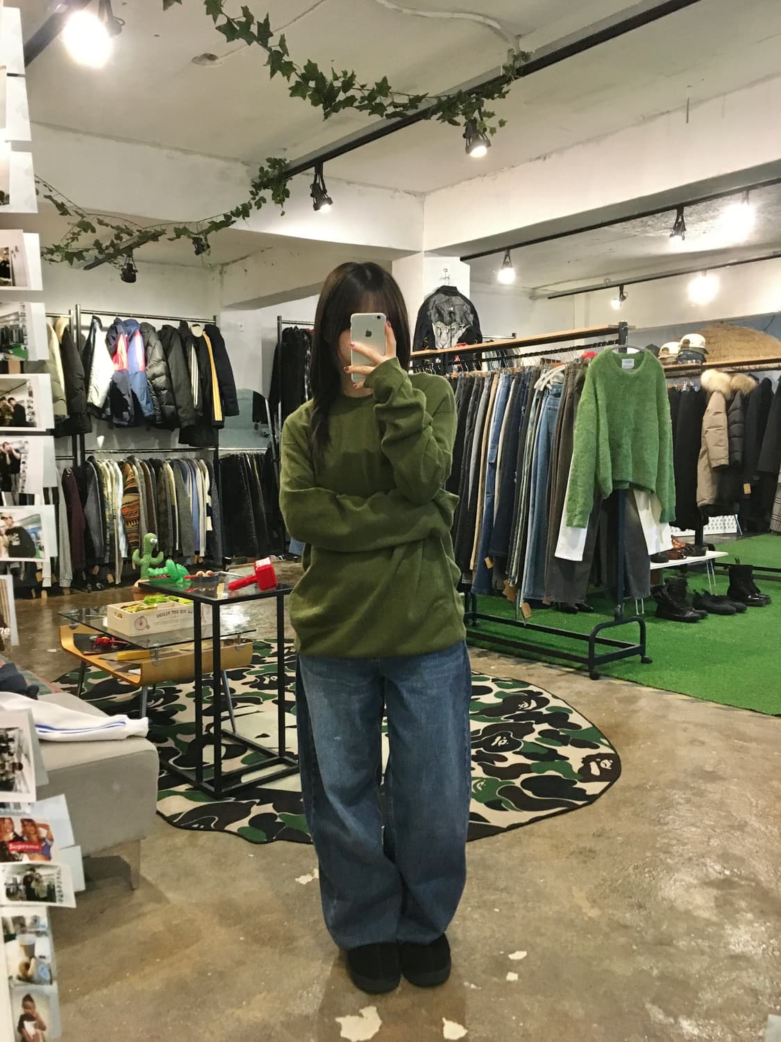 질스튜어트 니트 그린 상품이미지4