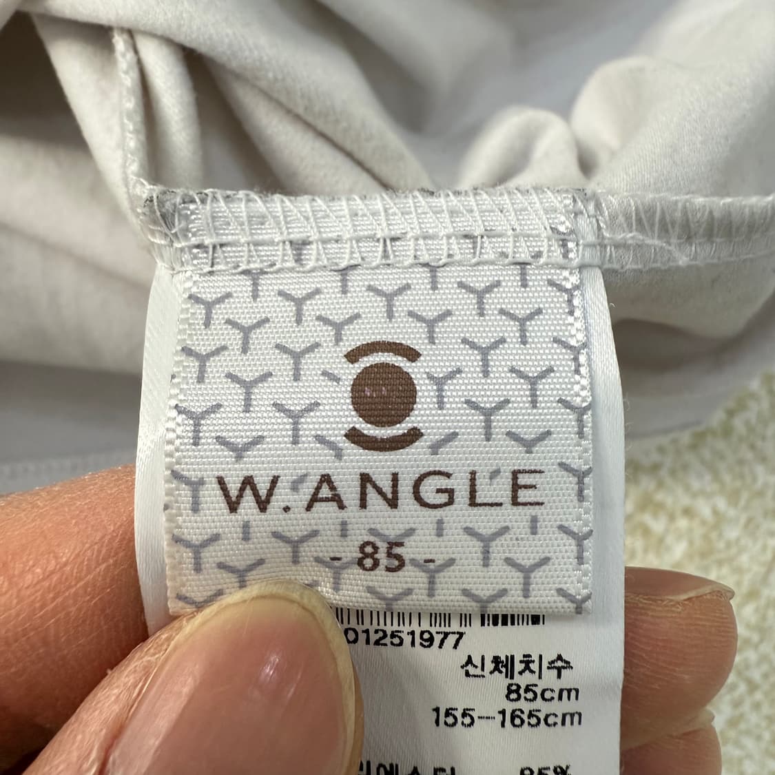 [85] 와이드앵글 골프웨어 모크넥 기능성 긴팔티 1231T1 상품이미지3