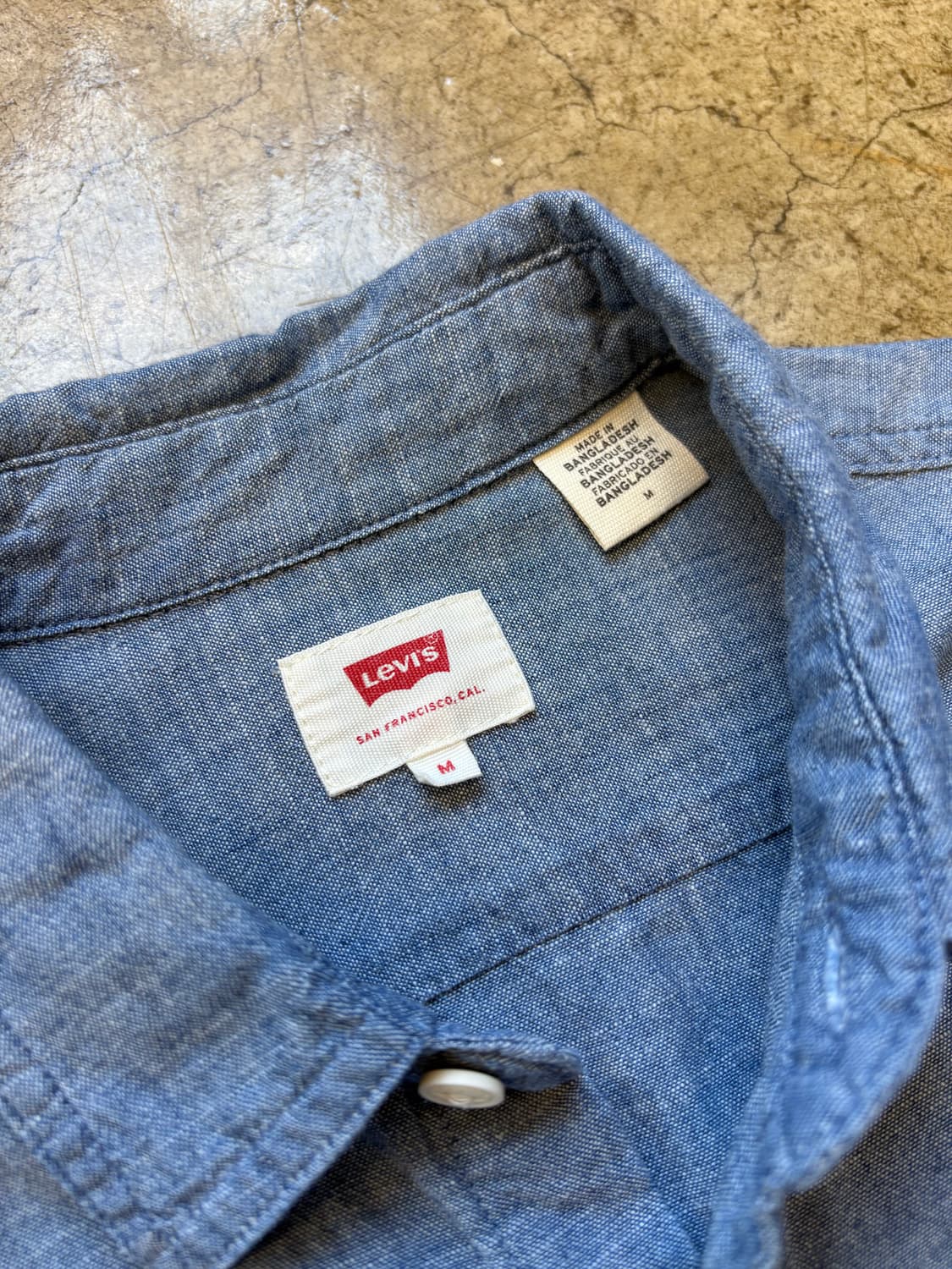 리바이스 Levis 샴브레이 셔츠 상품이미지4