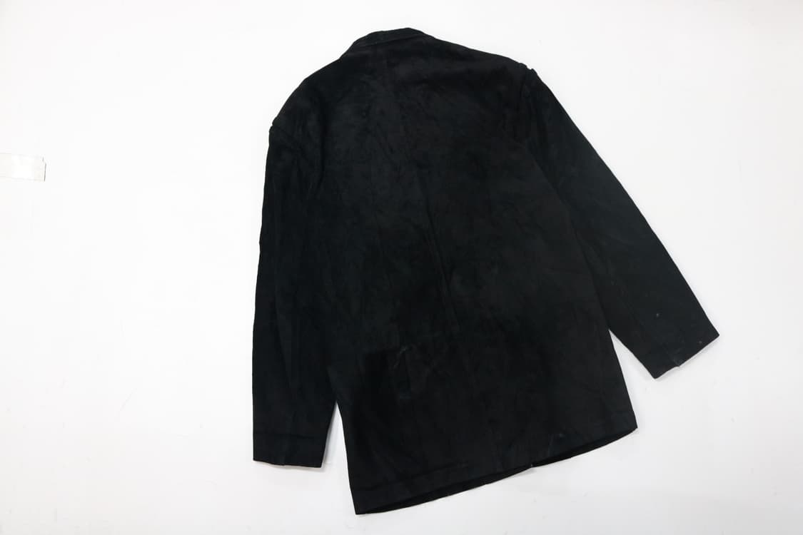 Kansai Man 칸사이맨 빈티지 블랙 돈피 스웨이드 레더 자켓 상품이미지8